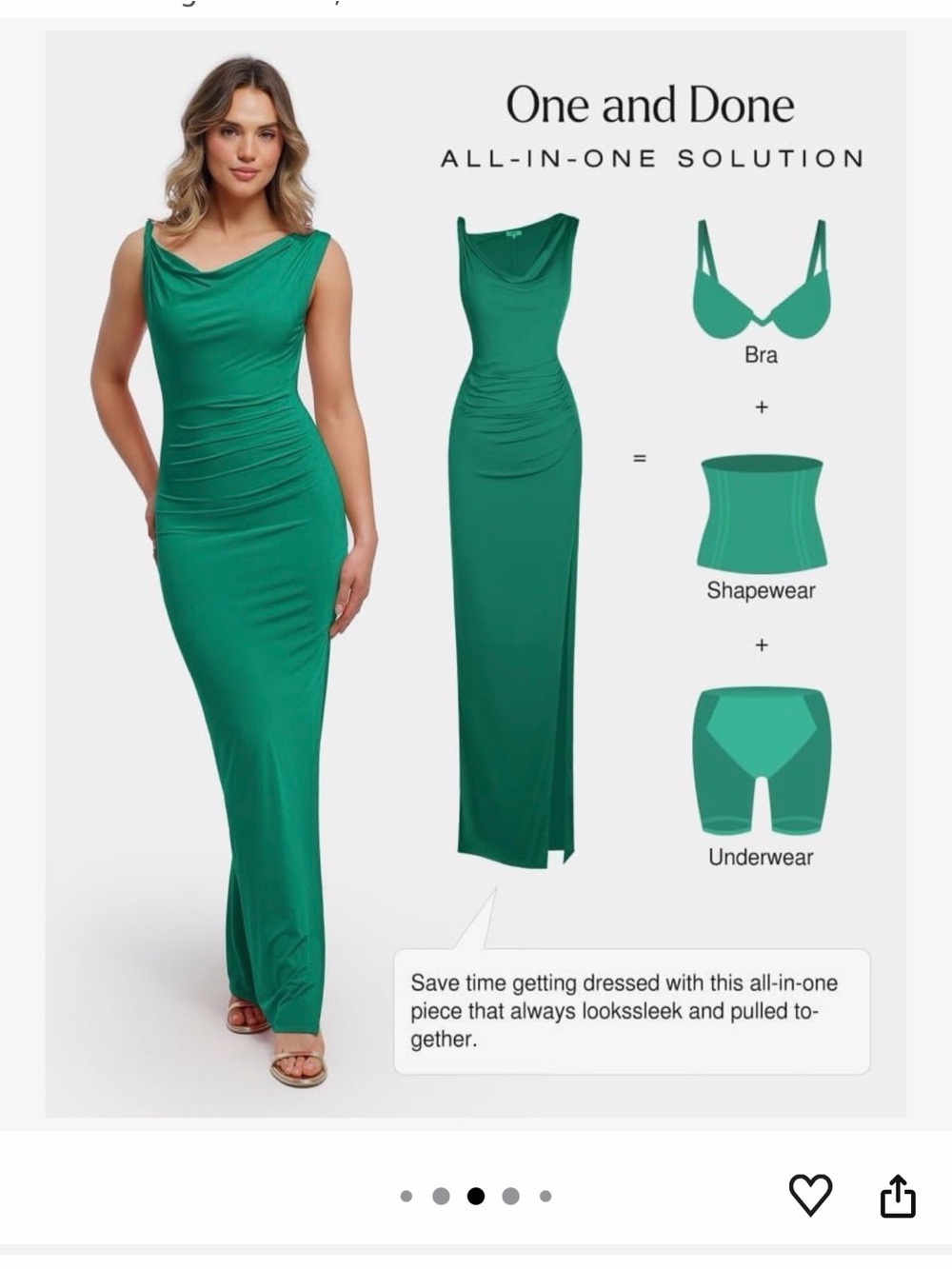 Green Sleeveless Maxi Dress - All-in-One Solution